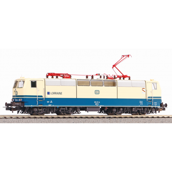 51353 音效版 BR 181.2 DB 第六时代 电力机车 "Lorraine" 含PIKO音效解码器